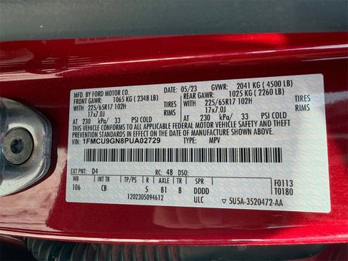 Used 2023 Ford Escape Active w/ Tech Pack #1 image 27