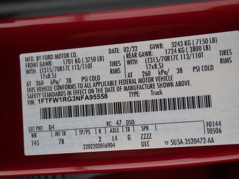 Used 2022 Ford F150 Raptor image 29