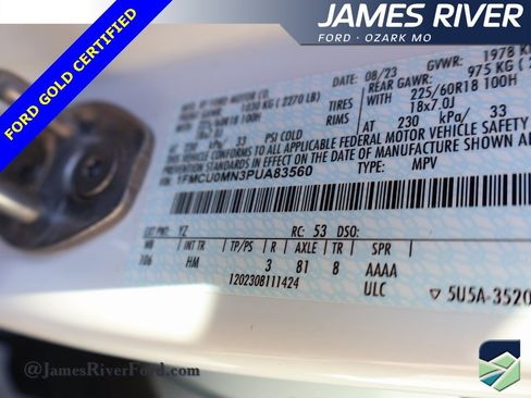 Certified 2023 Ford Escape ST-Line image 41