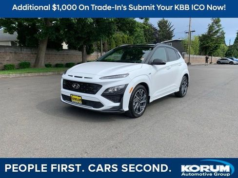 Used 2022 Hyundai Kona N Line AWD/4WD image 1