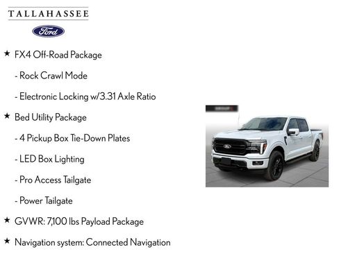 Used 2025 Ford F150 Lariat w/ Equipment Group 501A Mid AWD/4WD image 8