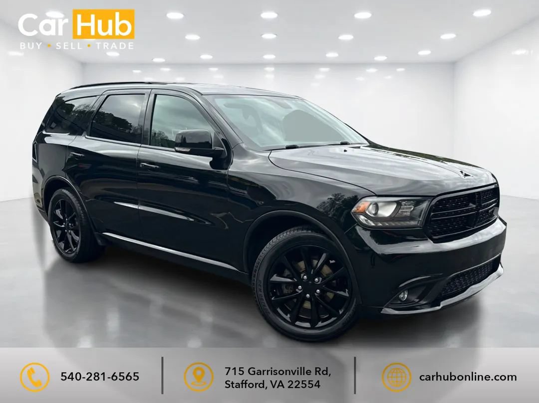 Used 2017 Dodge Durango R/T w/ Blacktop Package AWD/4WD image 1