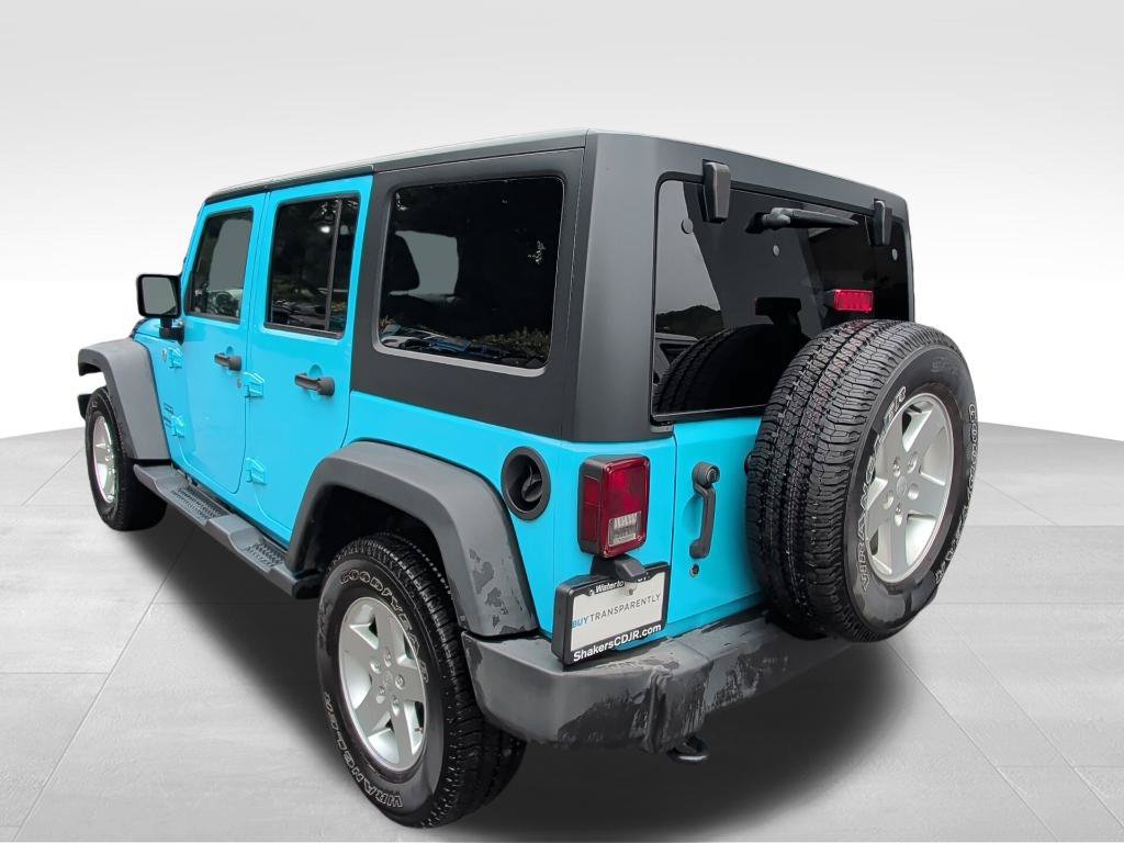 Used 2017 Jeep Wrangler Unlimited Sport w/ Quick Order Package 24S AWD/4WD image 3
