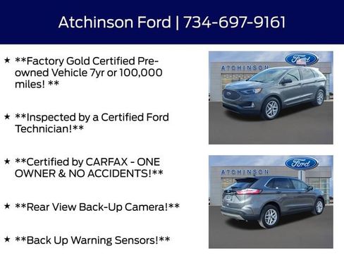 Certified 2024 Ford Edge SEL w/ Convenience Package image 4