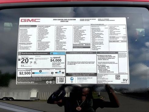 New 2026 GMC Canyon Elevation w/ Convenience Package image 15