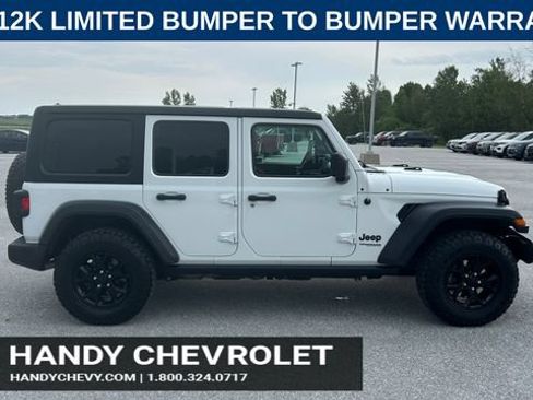 Used 2020 Jeep Wrangler Unlimited Sport AWD/4WD image 4