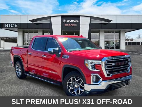Certified 2021 GMC Sierra 1500 SLT w/ SLT Premium Plus Package AWD/4WD image 1