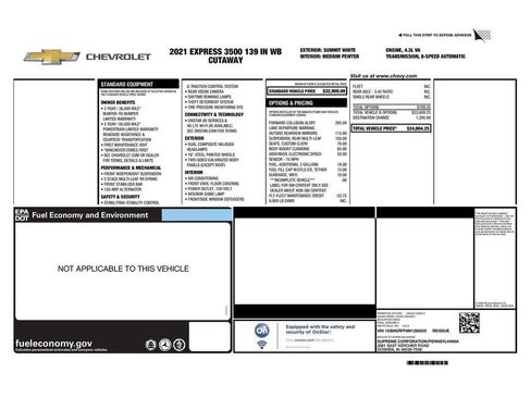 Used 2021 Chevrolet Express 3500 Work Van image 25