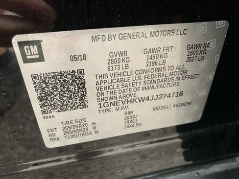 Used 2018 Chevrolet Traverse LT w/ LPO, Floor Liner Package image 28