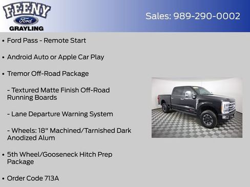 Certified 2023 Ford F350 Platinum w/ Tremor Off-Road Package AWD/4WD image 8