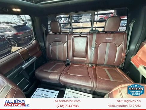 Used 2017 Ford F450 Platinum w/ Platinum Ultimate Package AWD/4WD image 18