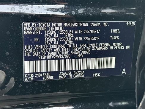 Used 2025 Toyota RAV4 LE image 23