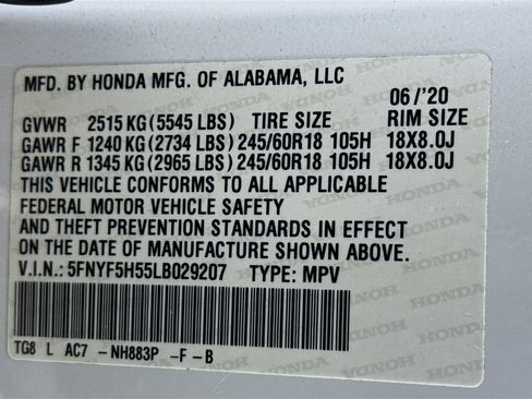 Used 2020 Honda Pilot EX-L image 40