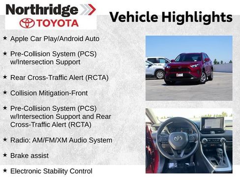 Used 2025 Toyota RAV4 XLE FWD image 2
