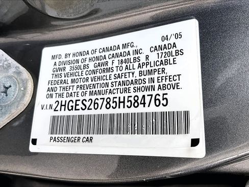 Used 2005 Honda Civic EX image 33