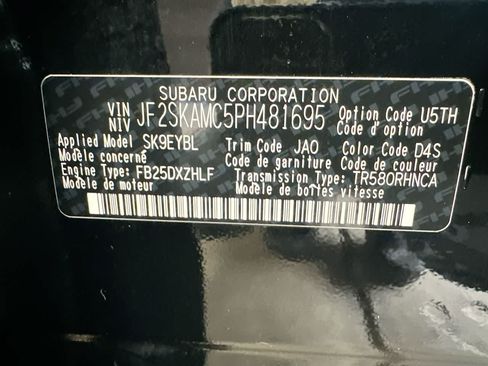 Certified 2023 Subaru Forester Wilderness AWD/4WD image 29