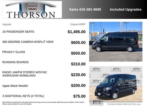 Used 2023 Ford Transit 350 XLT image 6