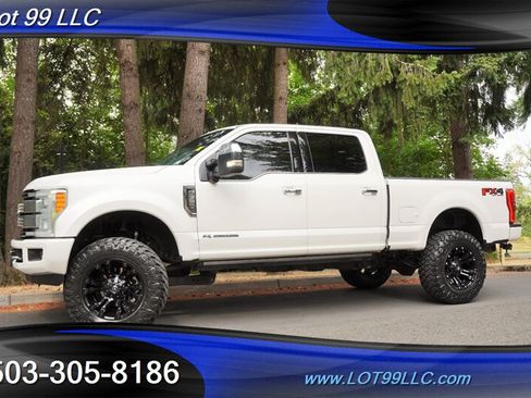 Used 2017 Ford F350 Platinum w/ Platinum Ultimate Package AWD/4WD image 5
