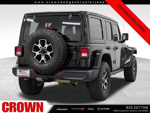 Certified 2021 Jeep Wrangler Unlimited Rubicon AWD/4WD image 7