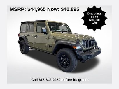 New 2026 Jeep Wrangler Sport