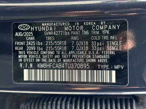 Used 2026 Hyundai Kona SEL Sport AWD/4WD image 35