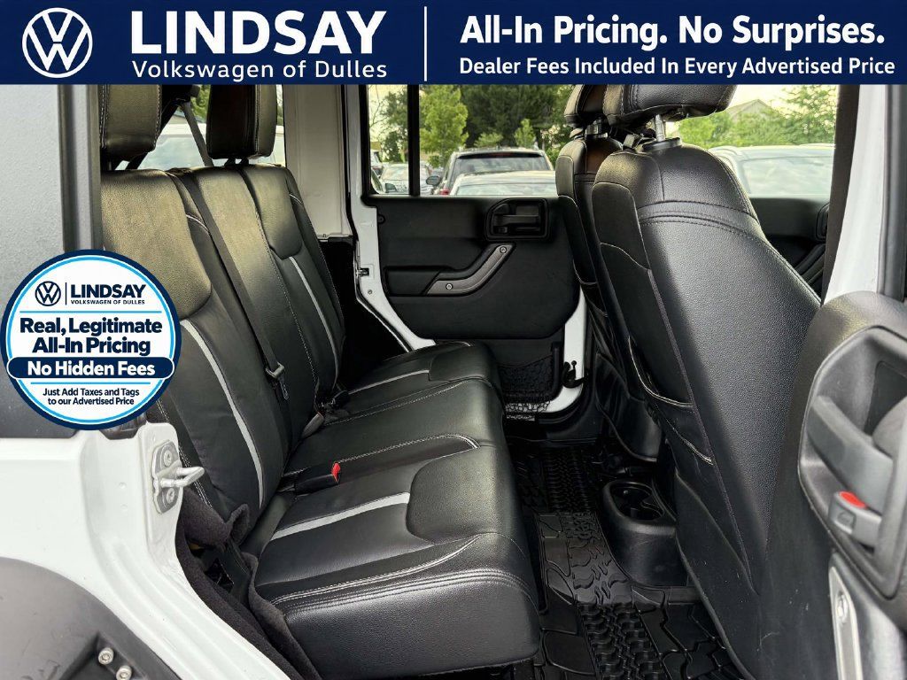 Used 2016 Jeep Wrangler Unlimited Sport w/ Quick Order Package 24S AWD/4WD image 11
