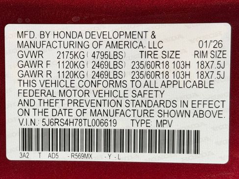 New 2026 Honda CR-V EX-L image 22