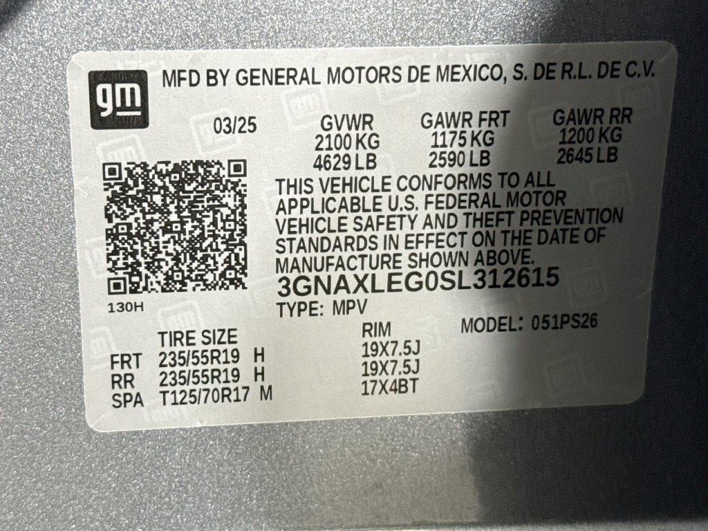 Used 2025 Chevrolet Equinox RS FWD image 30