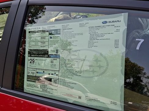 New 2026 Subaru Impreza 2.0i Sport AWD/4WD image 19