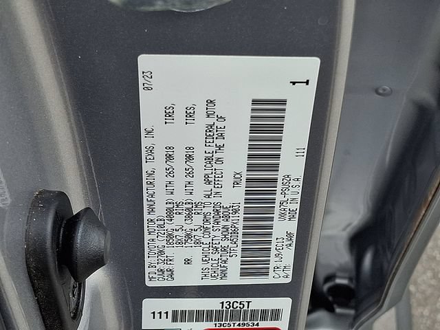 Used 2023 Toyota Tundra SR5 w/ SR5 Premium Package AWD/4WD image 23