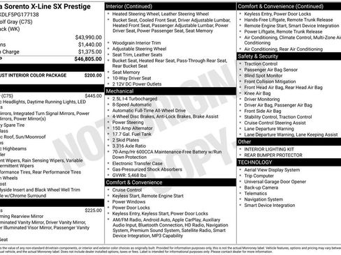 Certified 2023 Kia Sorento SX Prestige AWD/4WD image 39