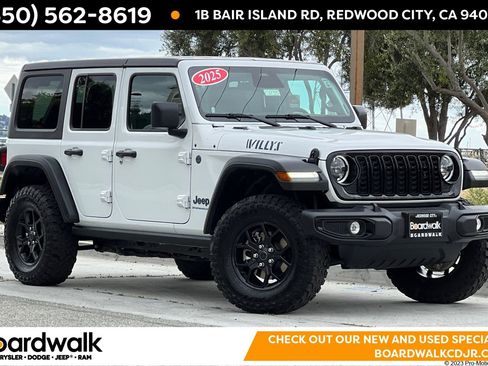 Used 2025 Jeep Wrangler Unlimited Sport S 4xe AWD/4WD image 1