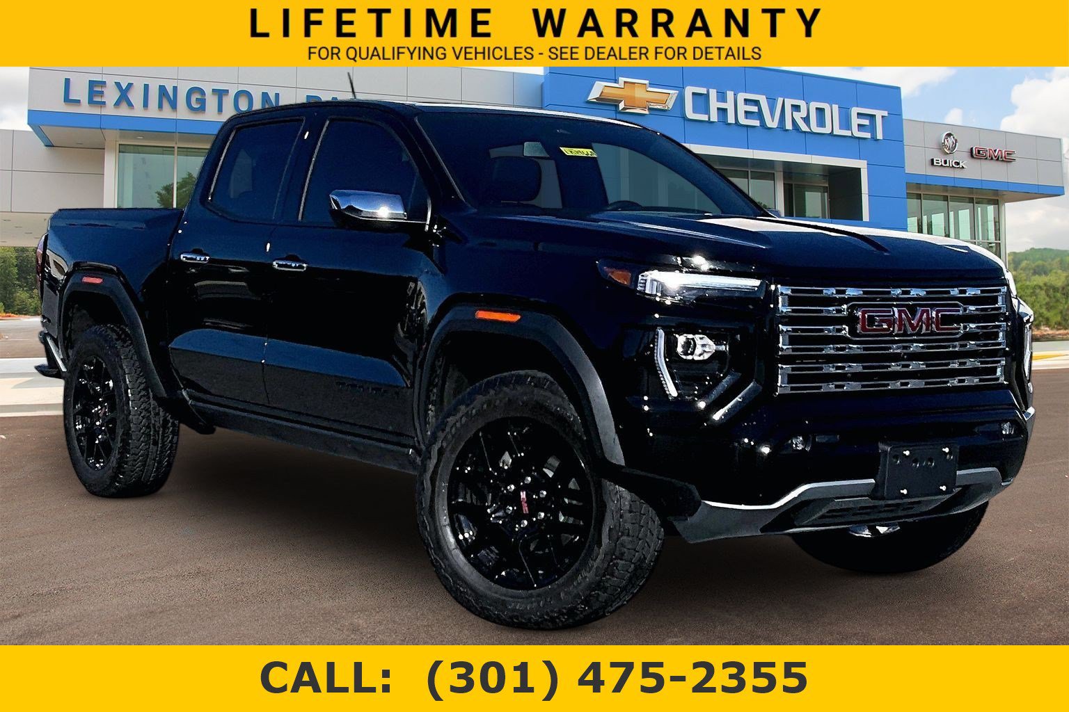 Used 2025 GMC Canyon Denali w/ LPO, Denali Black Edition AWD/4WD image 1