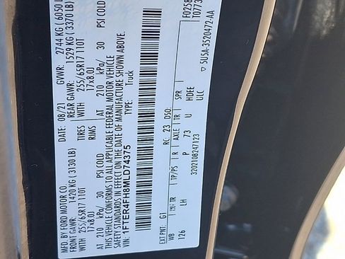 Used 2021 Ford Ranger XLT w/ Equipment Group 301A Mid image 17