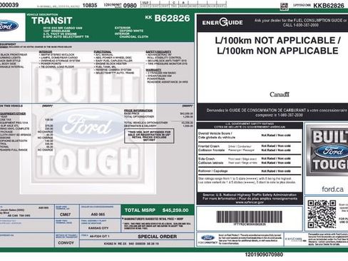 Used 2019 Ford Transit 250 148 Medium Roof image 7