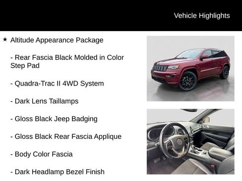 Used 2022 Jeep Grand Cherokee Altitude AWD/4WD image 11