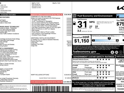Used 2022 Kia K5 GT-Line FWD image 49