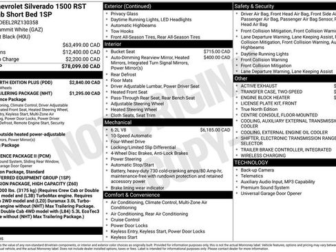 Used 2024 Chevrolet Silverado 1500 RST w/ True North Edition Plus AWD/4WD image 13