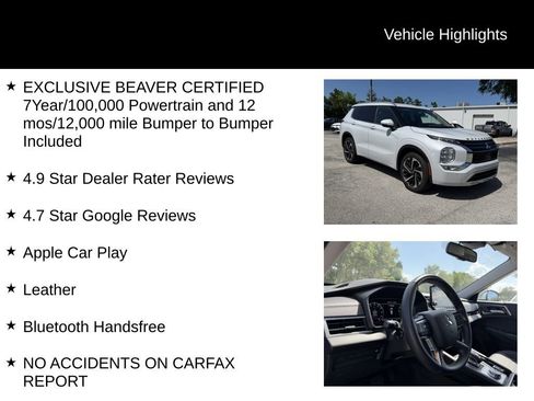 Used 2024 Mitsubishi Outlander SEL FWD image 6