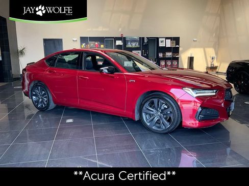 Certified 2023 Acura TLX w/ A-SPEC Package FWD image 1