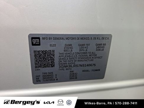 Used 2022 Chevrolet Blazer Premier w/ Enhanced Convenience Package image 30