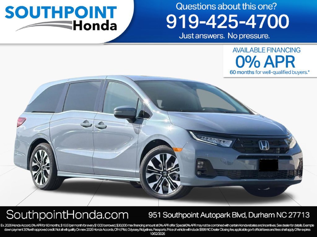 New 2027 Honda Odyssey Elite image 1