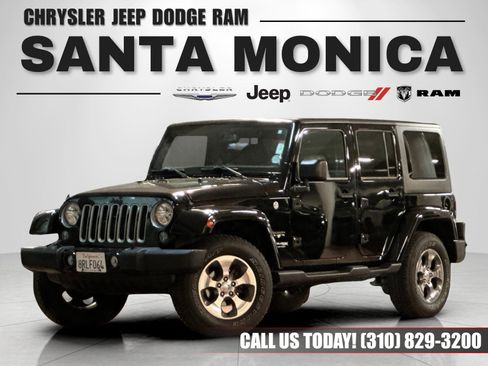 Used 2018 Jeep Wrangler Unlimited Sahara image 1