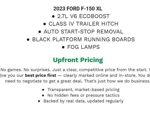 Certified 2023 Ford F150 XL w/ STX Appearance Package AWD/4WD image 2