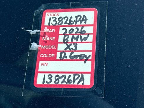 Certified 2026 BMW X3 xDrive30 image 20