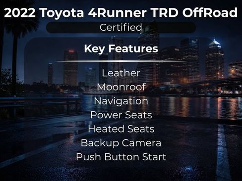 Used 2022 Toyota 4Runner TRD Off-Road Premium AWD/4WD image 13