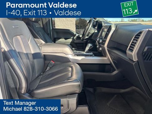 Used 2020 Ford F150 Platinum w/ Equipment Group 701A Luxury image 14