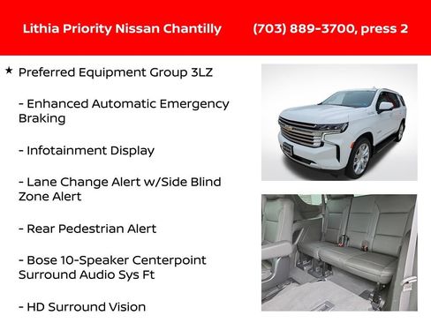 Used 2023 Chevrolet Tahoe High Country AWD/4WD image 30