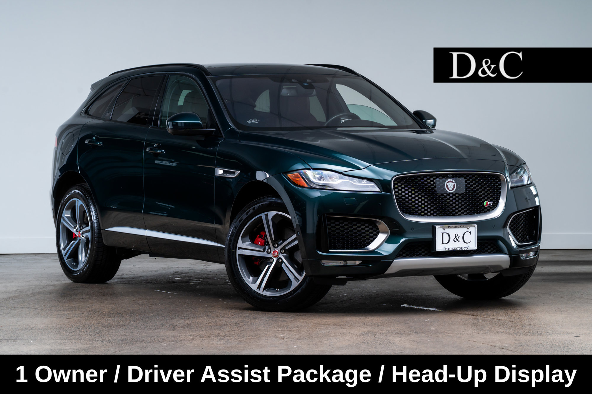 Used 2017 Jaguar F-PACE S AWD/4WD image 1