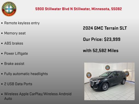 Used 2024 GMC Terrain SLT image 15